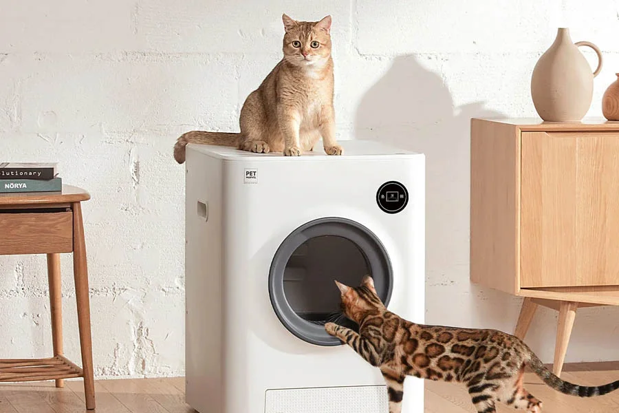 pet safe self cleaning litter box