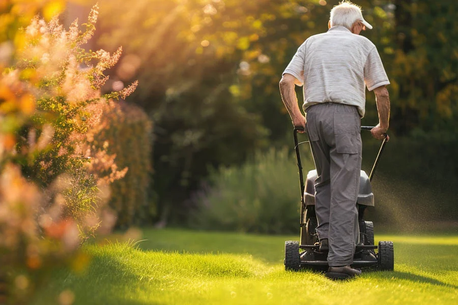 best rated battery mower