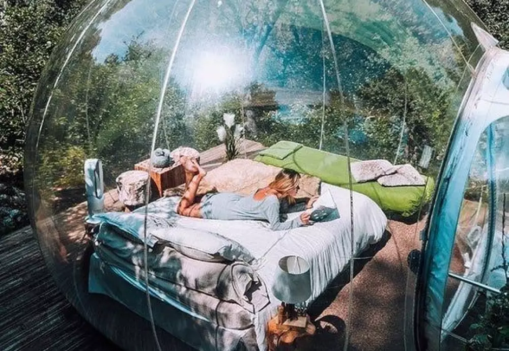 inflatable lawn tent bubble