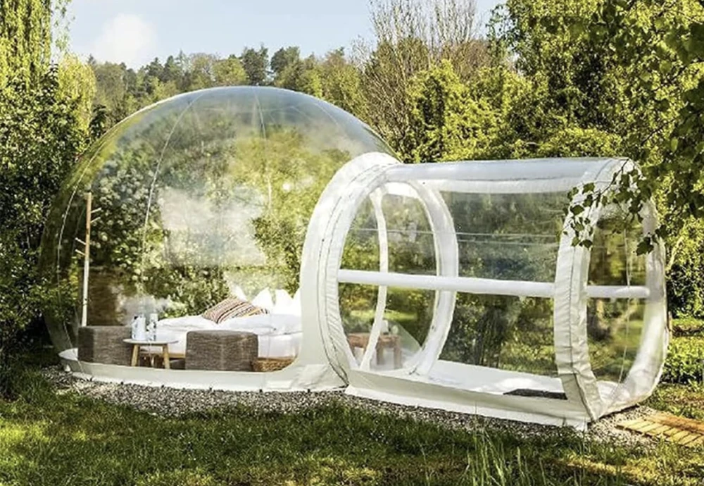 inflatable lawn tent bubble