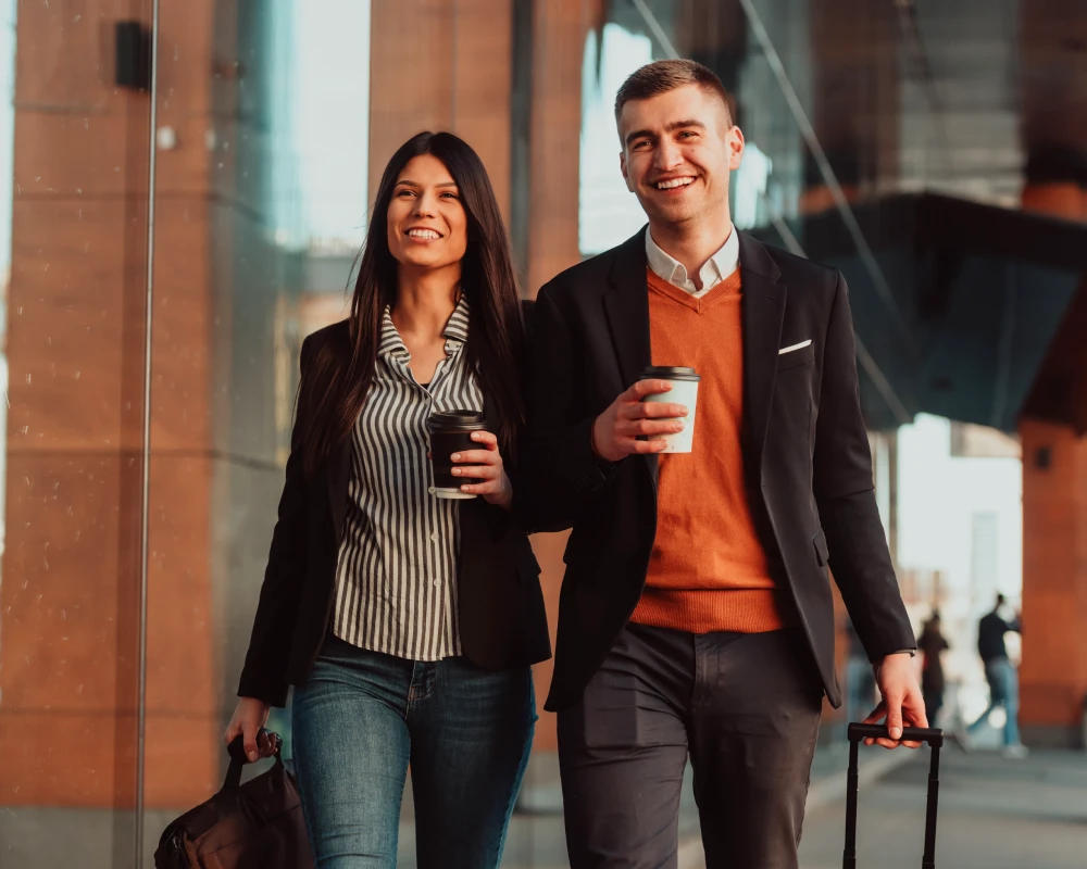 red leather carry on luggage